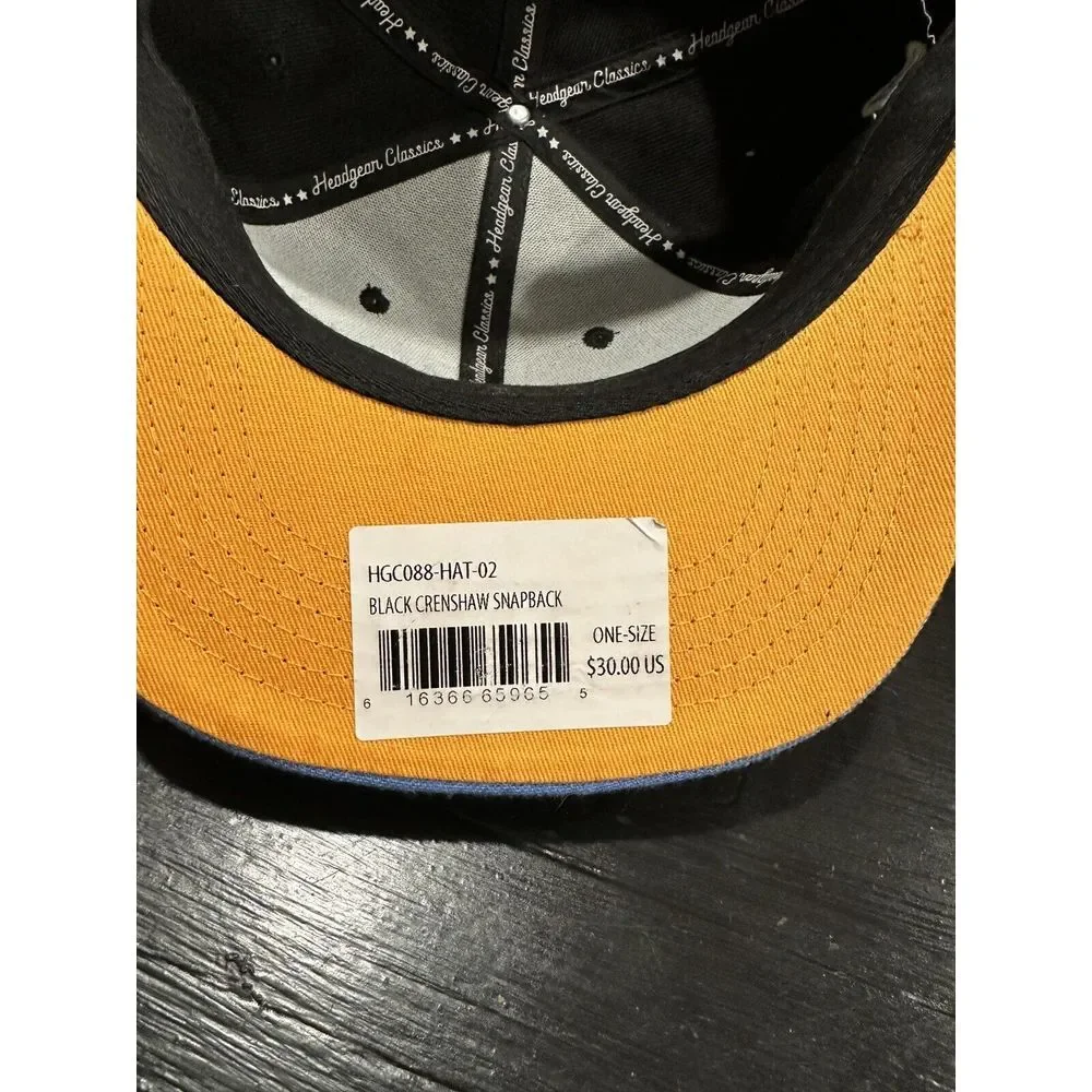 New With Tags NIPSEY HUSSLE Crenshaw Baseball Hat Cap Black And Blue SnapBack‎